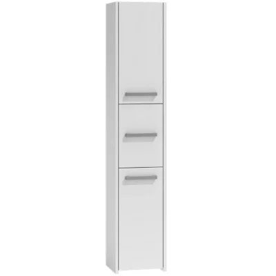 Bathroom cabinet FRANIA three-door, white